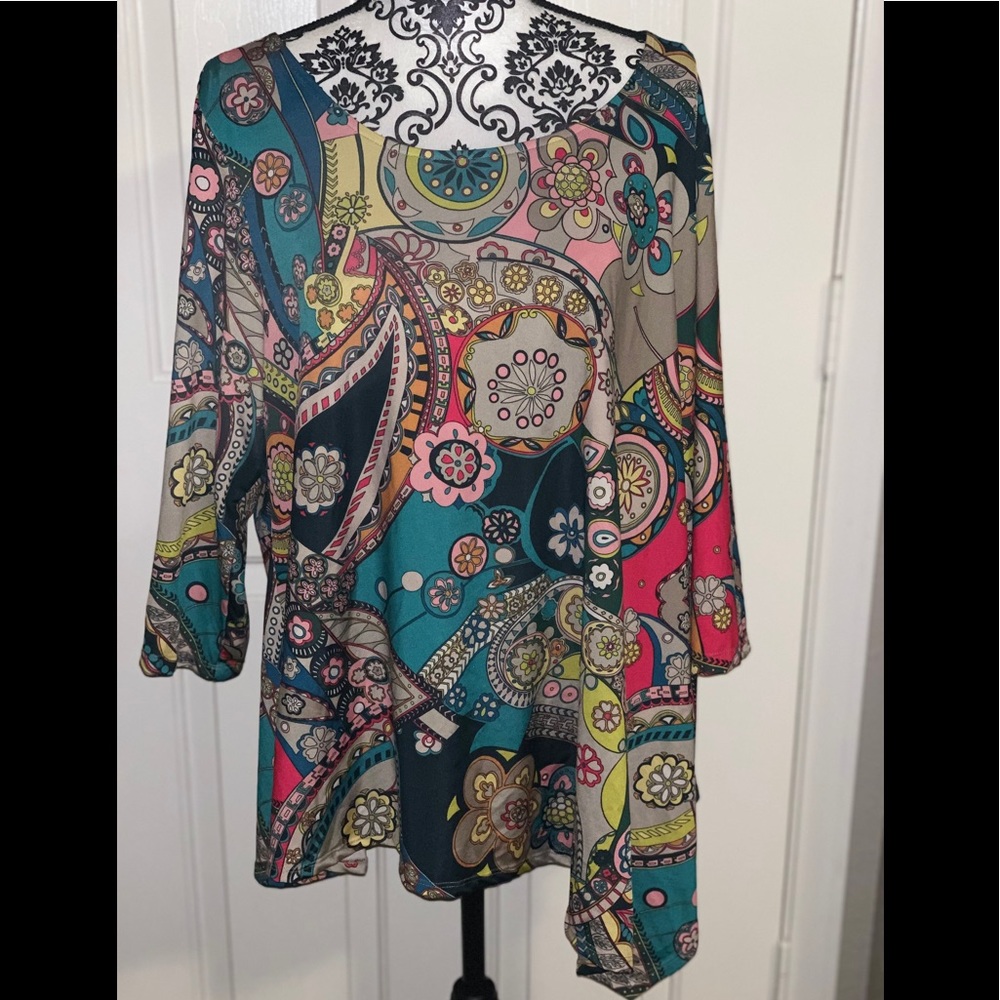 Isabel + Alice Asymmetrical tunic